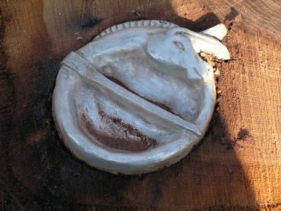 Marion, l'âne de la tante Arie,transformé en fibule